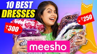 Trendy MEESHO Dresses Haul!💕Starting at Rs.250 | Try On Haul | One Chance Women