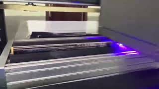 Printing on cylinder round cue