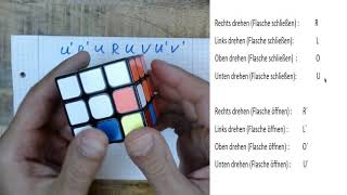 Rubik´s Cube Zauberwürfel Grundlagen 2 Kante tauschen