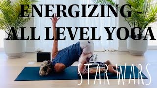 ENERGIZING | All Level~STAR WARS YOGA FLOW #ALLLEVELYOGA