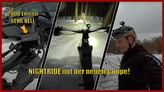 DUNKEL, NASS, KALT! - NIGHT RIDE mit Christoph