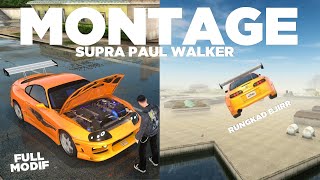 RUNGKAD !! MOBIL BARU + MONTAGE SUPRA PAUL WALKER !! GTA SAMP