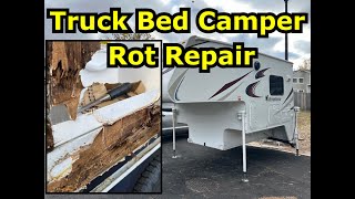 Tuck Bed Camper Rot Repair. Epoxy to the Rescue.