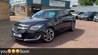 🔻🔻🔻VAUXHALL INSIGNIA VX-LINE 1.6CDTi2️⃣0️⃣1️⃣6️⃣ 1️⃣6️⃣Carbon Flash⚫️Black🔻🔻🔻Brooklands Quality Cars