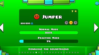 Как пройти уровень JUMPER в игре  Geometry Dash