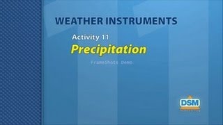 Weather Instruments - Activity 11: Precipitation