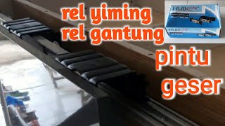 cara pasang roda pintu lemari geser