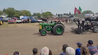 Oliver Super 99 Detroit Diesel Full Pull #2