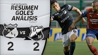 Cali Vs Medellin (2-2) | Resumen Goles Y Análisis | Fecha 3 | Liga Betplay 2022