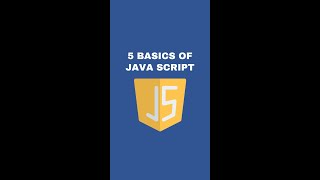 5 BASICS OF JAVA SCRIPT