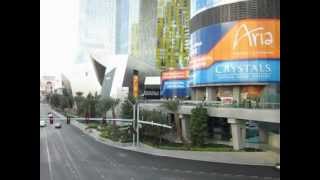 Las Vegas Strip City Center Overpass Aria, Cosmpolitan Hotel Casino Nevada