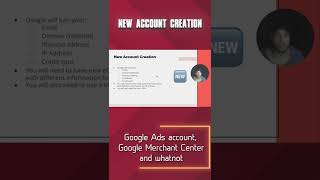 Creating a New Account | Google Merchant Center #shorts