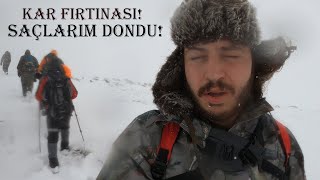 Tehlikeli Tırmanış: Fırtınaya Yakalandık | Saçlarım Dondu!