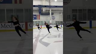 Choreo to Please Please Please by Sabrina Carpenter …on ice!#figureskating #iceskating #figureskater