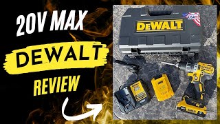 DeWALT DCD791D2 Cordless Drill Review LED & Drilling Demo