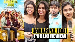 Jabariya Jodi Movie | Public Review & Reaction | Sidharth Malhotra | Parineeti Chopra