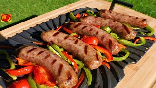 Grilled Brats Sausages and Peppers Ninja Foodi XL Grill | Ninja Foodi XL Recipes