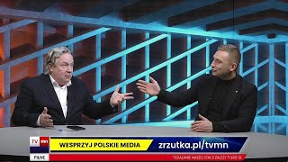 Bąkiewicz vs Barełkowski o antypolskiej polityce rządu