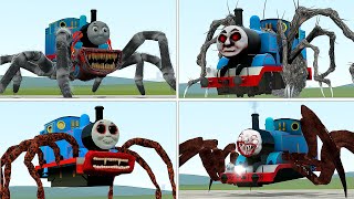 NEW CURSED THOMAS VS THOMAS CAR EATER VS CHOO CHOO THOMAS VS CURSED THOMAS THE MONSTER APPEARED GMOD