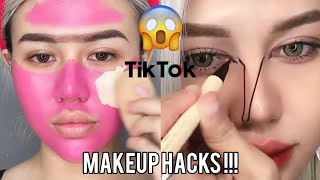 أغرب حيل التيك توك للمكياج 2021?!🤯..| TIK TOK MAKEUP HACKS