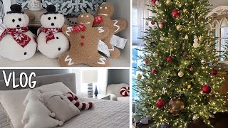 Vlog | Aldi Haul, Christmas Decorating, House Remodel Updates!