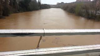 Rio Pisuerga puente peatonal Eyries