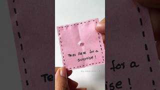 Surprise Card Idea #papercrafts  #shorts