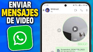 Cómo ENVIAR MENSAJES de VIDEO en WhatsApp (2024)