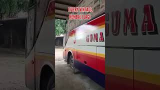 LIVERY VINTAGE GUMARANG JAYA KEMBALI LAGI #gumarangjaya #gumarang #busmaniacomunity