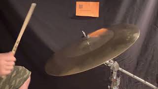 21” SaBiAn Signature series Rod Morgenstein Tri Top Ride Cymbal