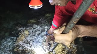 Nombak Ikan Di Malam Hari, Sampai Bingung Melihat Orang Ini Beraksi 🥰😀