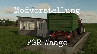 LS22 Mods (Ps4) PGR Waage  Modvorstellung (Ps4,Ps5,Xbs,Xb1,PC/Mac)