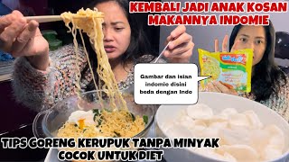 GORENG KERUPUK TANPA MINYAK + MAKAN INDOMIE EROPA