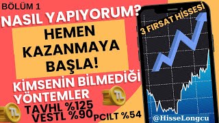 NASIL BAŞARIYORUM (Ucuz Hisseler - Cazip Hisseler) BORSA