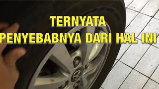 Velg mobil penuh debu hitam kanvas rem! Ada yg tidak beres