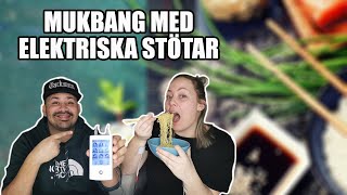 JERRYS FÖRSTA MUKBANG *ELEKTRISKA STÖTAR*  | CHALLENGE