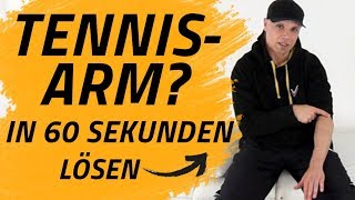 Tennisellenbogen/Tennisarm (sofortige Schmerzlinderung)