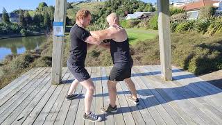 CSL Wing Chun Chi Sao with Chin Na applications live by Alan Orr