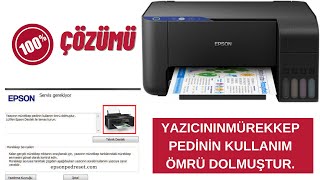 Epson L3111 Atık Mürekkep Pedi Sıfırlama | Epson yazıcınız kullanım ömrü sonu Çözümü