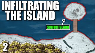 I INFILTRATED A 16+ DEEP CLAN WHO LIVED ON SULFUR ISLAND | Solo Rust