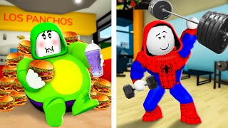 WHY HULK MIKEY FAT And SPIDERMAN JJ STRONG??? | Maizen Roblox | ROBLOX Brookhaven 🏡RP- FUNNY MOMENTS