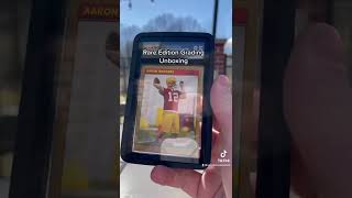 Rare Edition Grading Unboxing | Guess which QB Rookie Card I had graded?