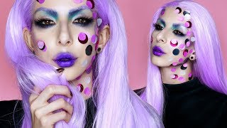 VIOLET GLAM + Nyx Cosmetics Love You So Mochi | Martyna Molenda