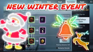 BGMI | *NEW* Holiday Wreath Exchange Event | Holiday Travel Mission | Holiday Squad Up 🤩🔥🎮👍