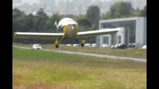 Sonex rotax turbo takeoff, flyby, landing