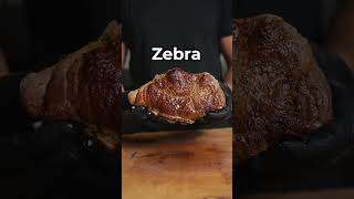 $200 zebra steak #cooking #bbq #steak