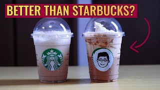 How To Make a MUCH Better Starbucks Frappuccino at Home