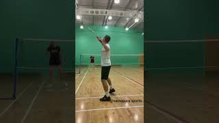 Badminton Trick Shot - 2 #badminton #badmintonlovers #badmintonplayer #badmintontraining #yonex