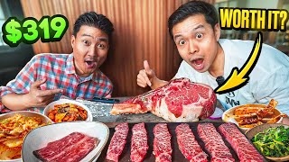 The MOST Expensive Korean BBQ Experience In LOS ANGELES! 50 Day Dry Aged Tomahawk Steak