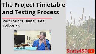 The Project Timetable and Testing Process